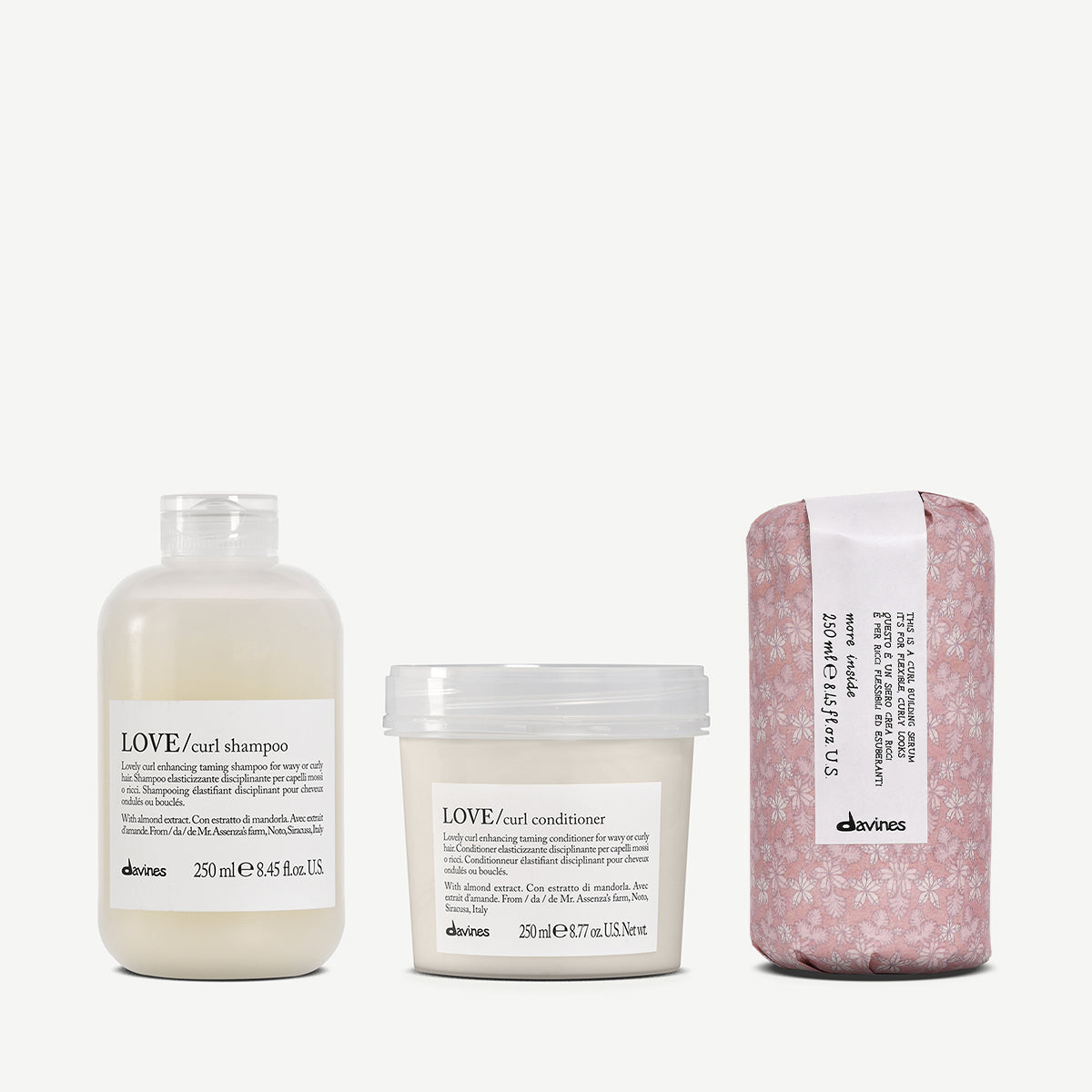 LOVE Curls Set 1  3 pz.Davines
