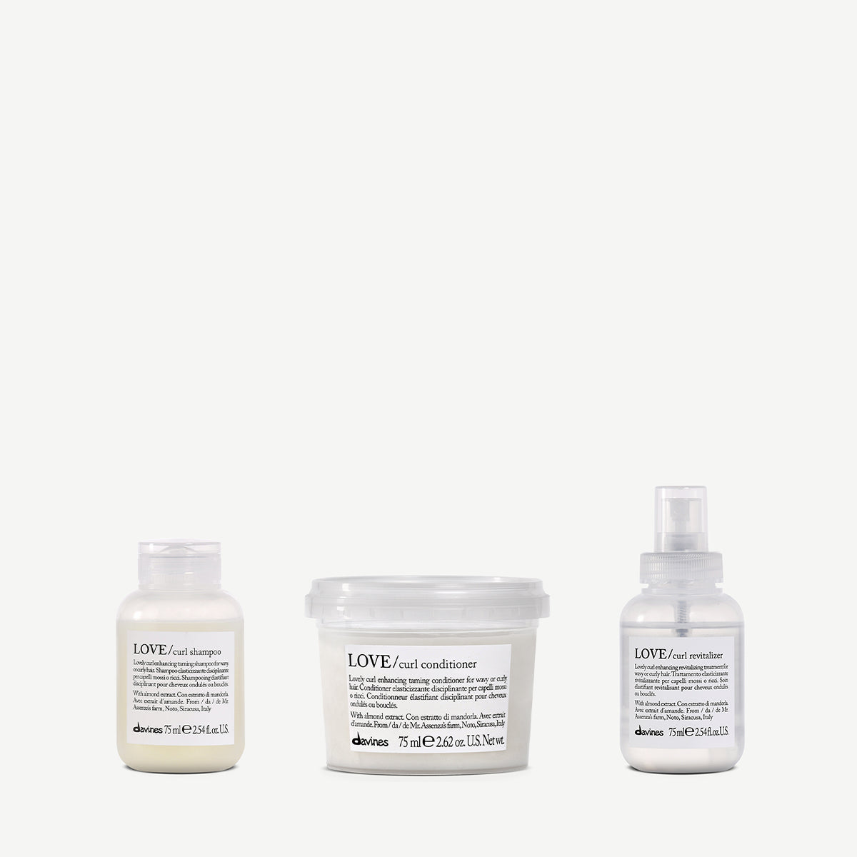 LOVE Curl Travel Set 1  Davines
